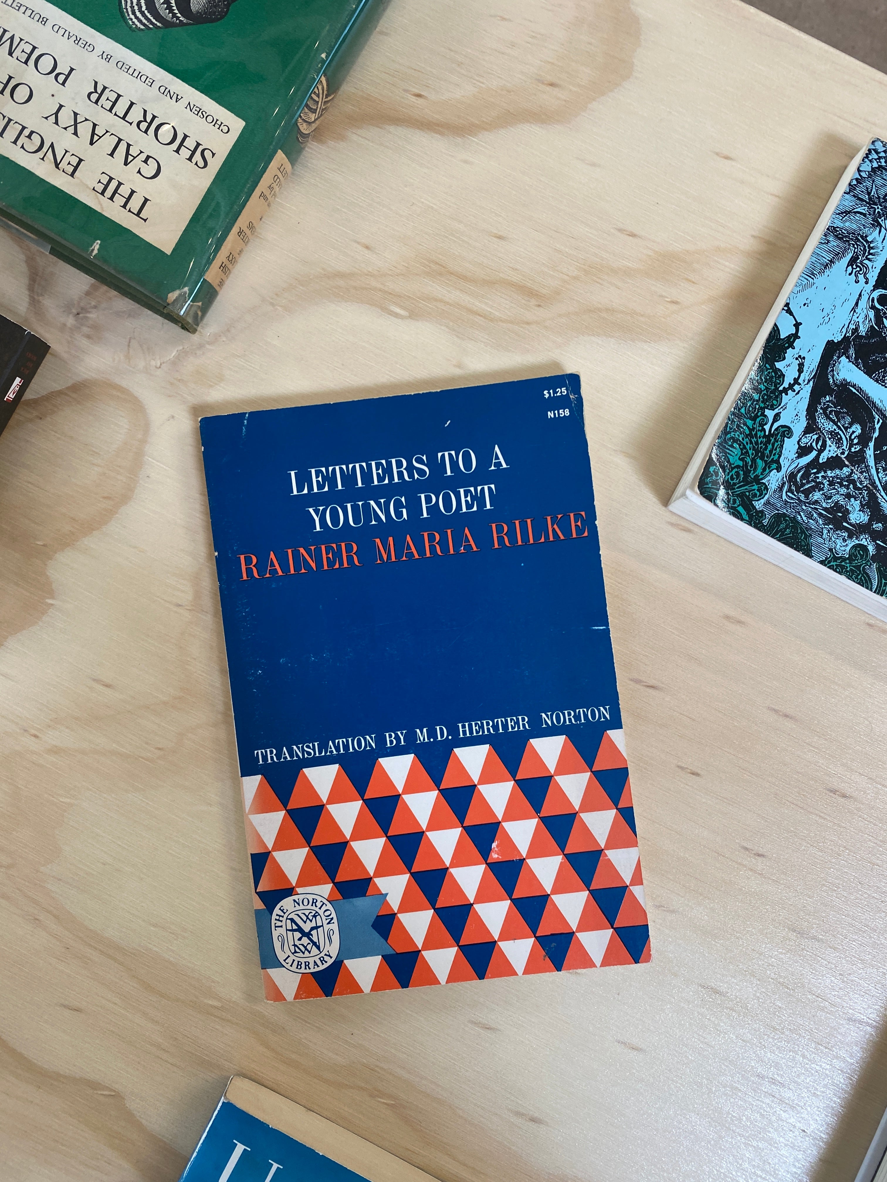 Letters to a Young Poet by Rainer Maria Rilke (Norton Trade)