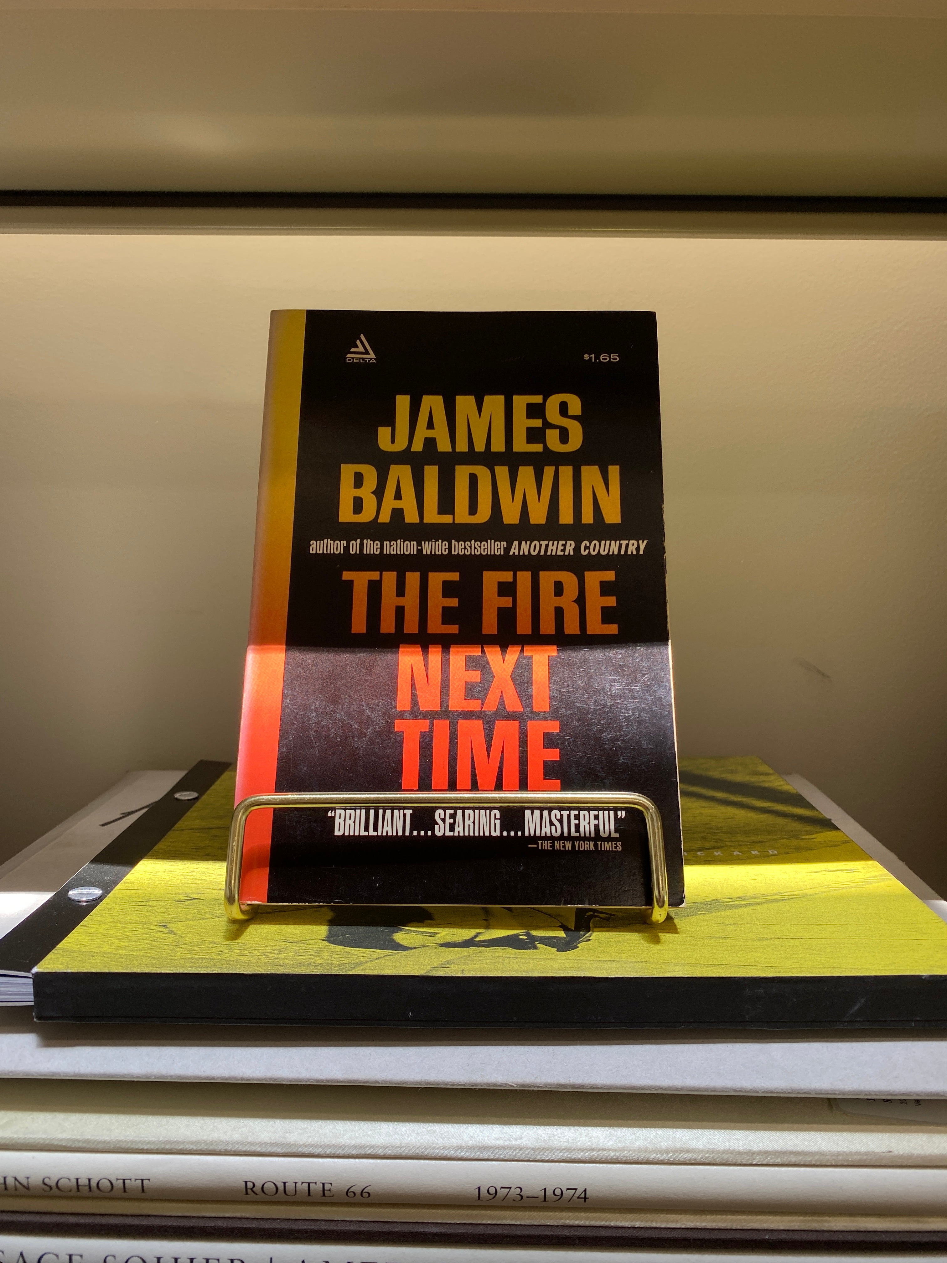 The Fire Next Time by James Baldwin (2nd Printing Delta Trade)