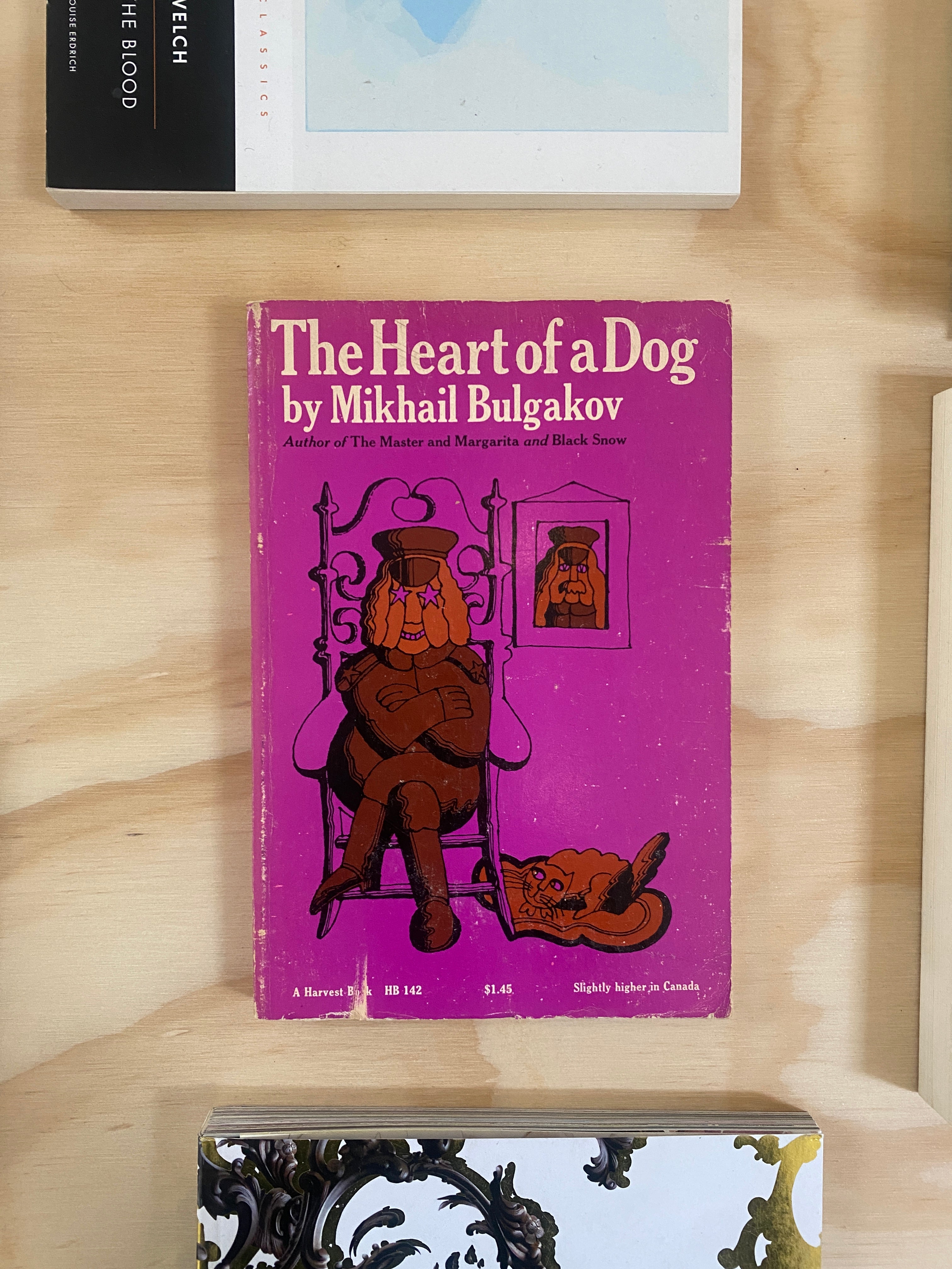 The Heart of a Dog by Mikhail Bulgakov (1st Edition Harvest Trade)