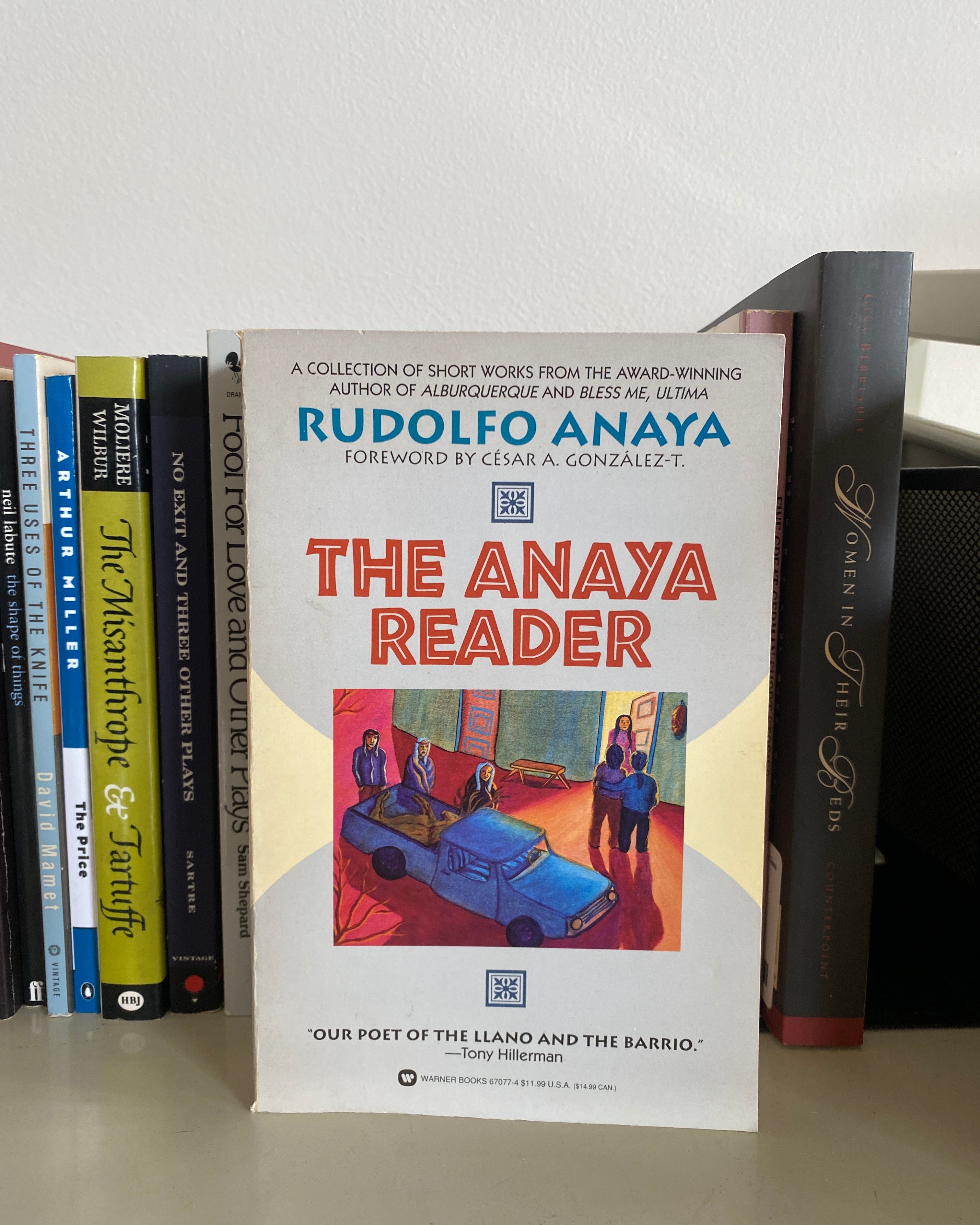 The Anaya Reader by Rudolfo Anaya (1st Printing Warner Trade)