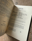 Ante: Volume 1, Number 4, Fall 1965 edited by William Harris