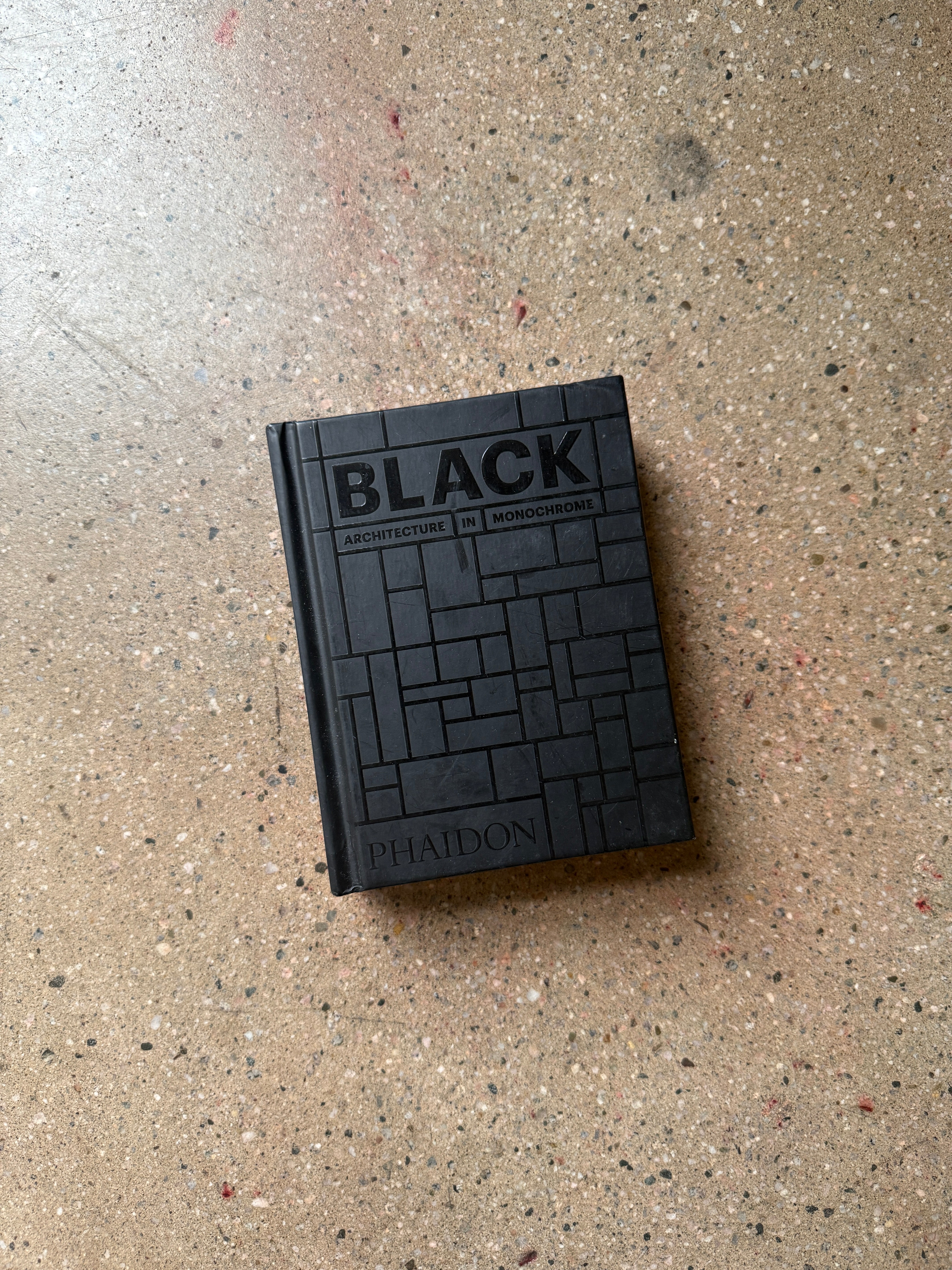 Black: Architecture in Monochrome by Stella Paul (Phaidon Hardcover)