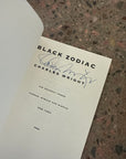 Black Zodiac by Charles Wright