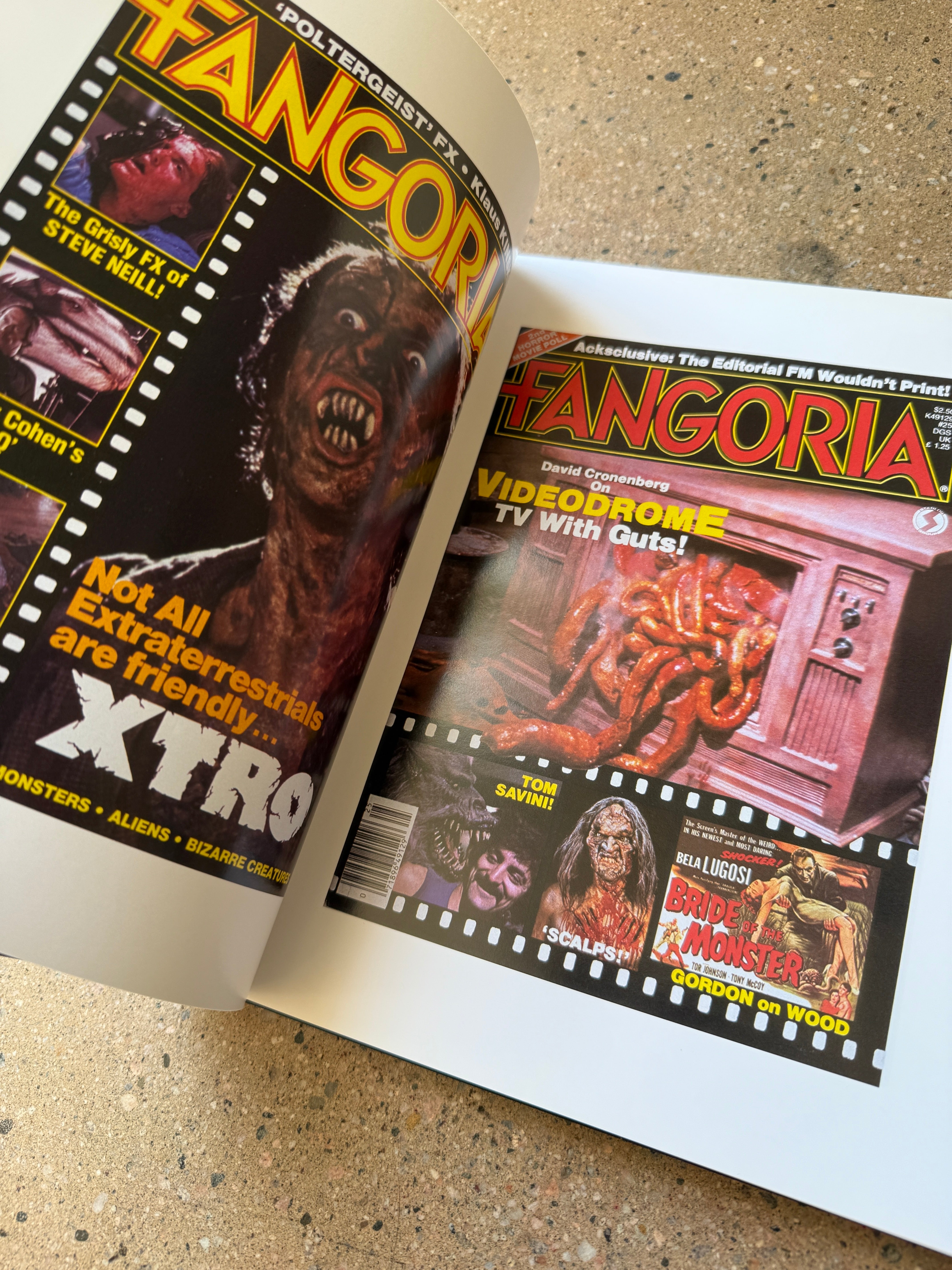 Fangoria: Cover to Cover edited by Anthony Timpone (1st Printing Cemetary Dance Large Hardcover)
