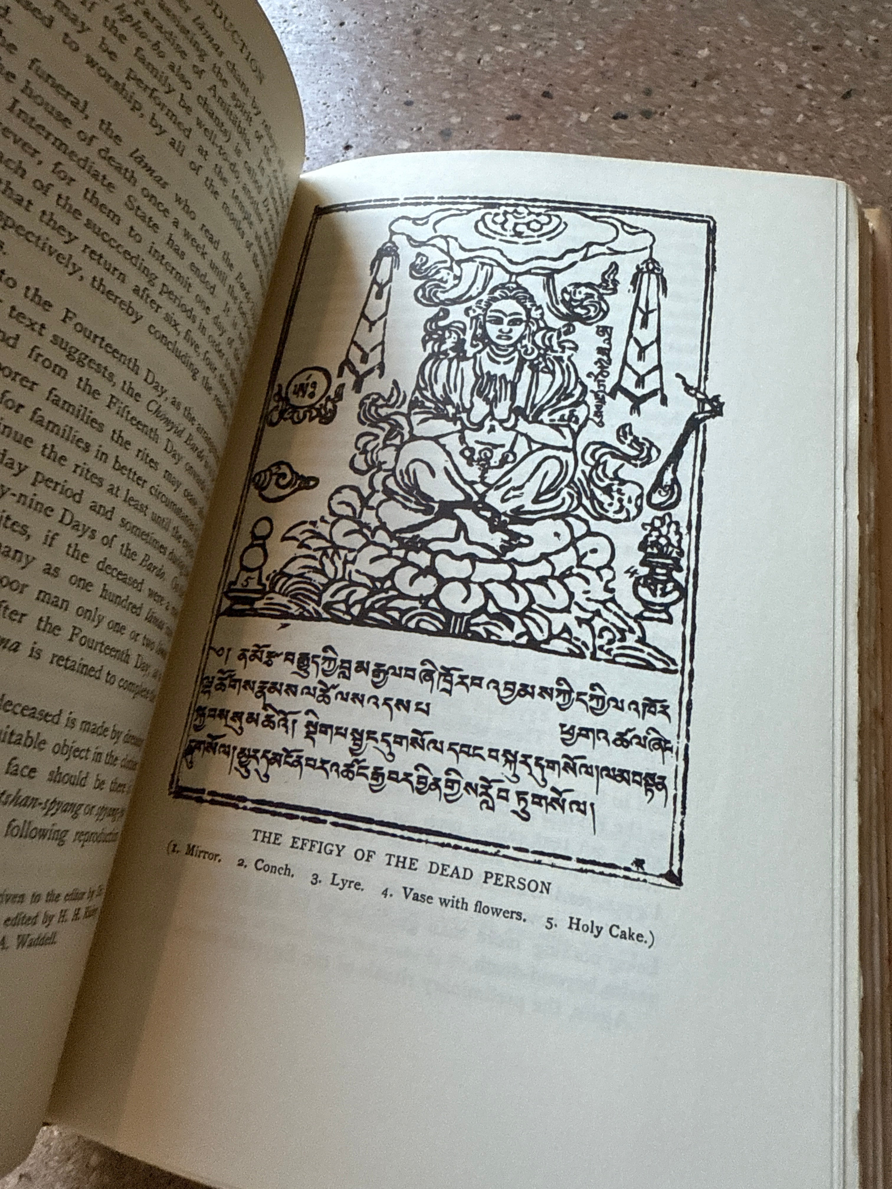 The Tibetan Book of the Dead by W.Y. Evans-Wentz (Third Edition Oxford University Hardcover)