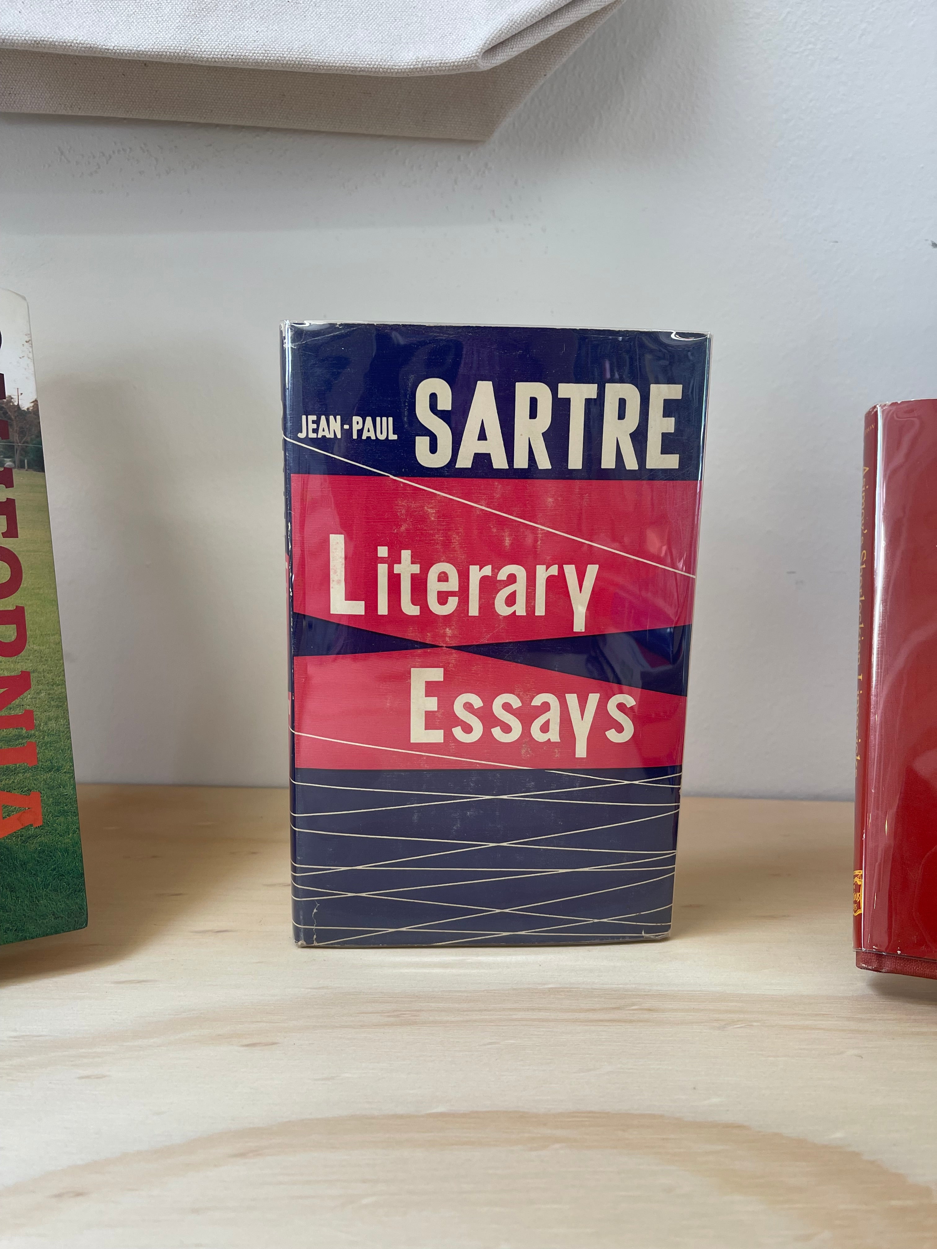 Literary Essays by Jean-Paul Sartre (The Wisdom Library Hardcover)