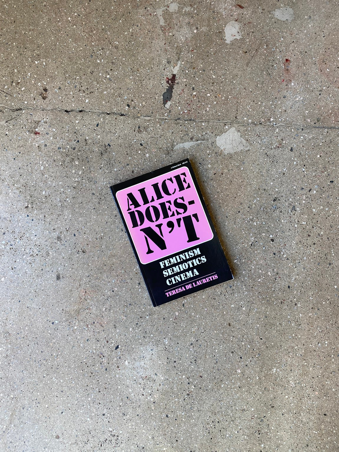 Alice Doesn't by Teresa de Lauretis (Indiana University Trade). Honestly, anyone with the title of "Distinguished Professor Emerita of the History of Consciousness" seems worth reading, but especially on the topics of feminism, semiotics and cinema. A Good Used Book is an independent bookstore selling New, Used and Vintage books. Bookseller based in Los Angeles, California. AAPI-Owned (Korean-American) Small Business. Used Books. New Books. 1984 Indiana University Non-Fiction 