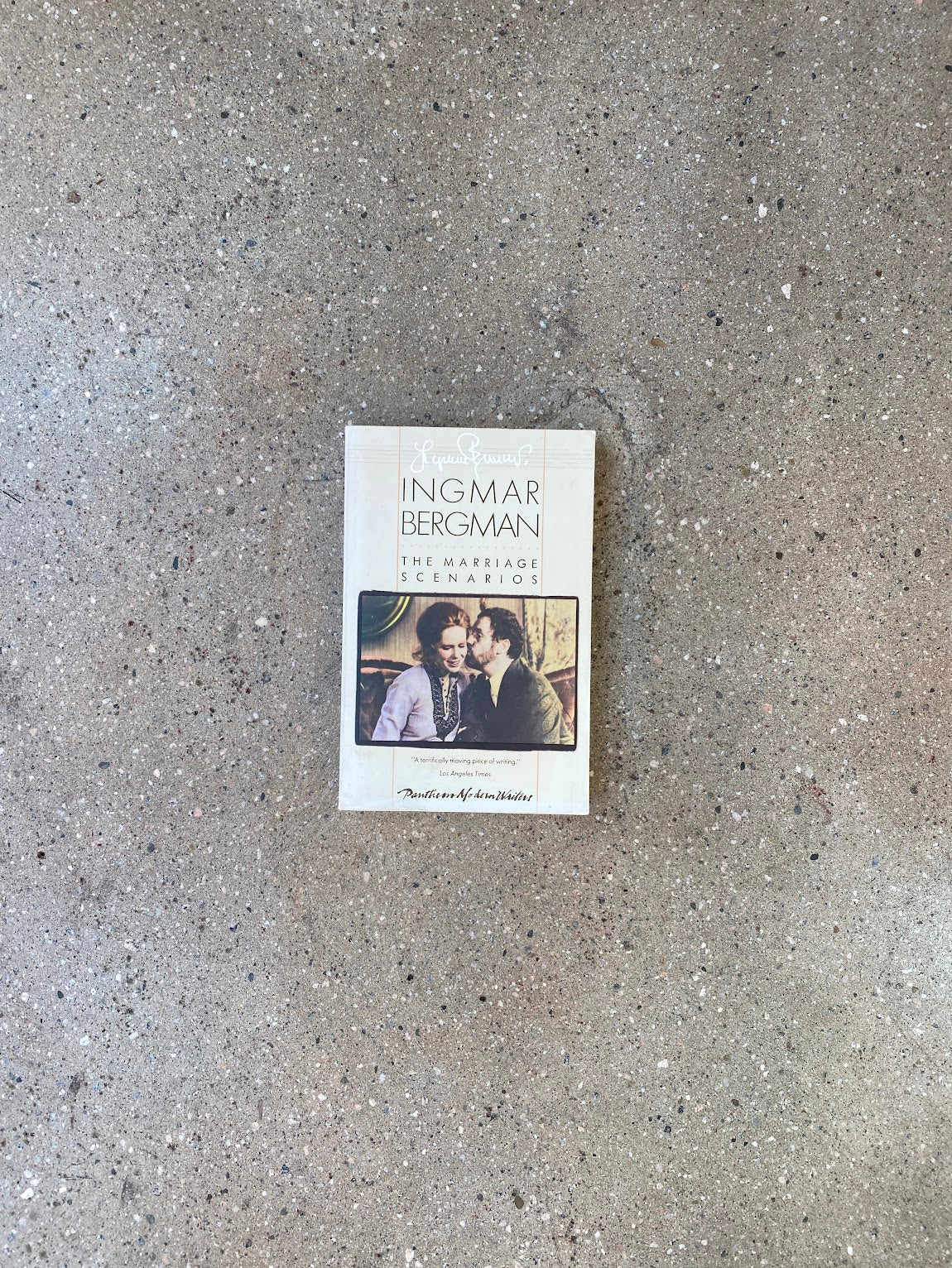 The Marriage Scenarios by Ingmar Bergman (Pantheon Trade). Himself married five times, it does seem like Ingmar Bergman might be a reliable writer of any book called "The Marriage Scenarios." A Good Used Book is an independent bookstore selling New, Used and Vintage books. Bookseller based in Los Angeles, California. AAPI-Owned (Korean-American) Small Business. Used Books. New Books. 1988 Pantheon Literature 