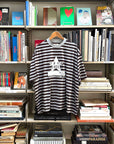 Street Grandma x AGUB Star Reader Tee (Round 4, Brown/Gray Stripe)