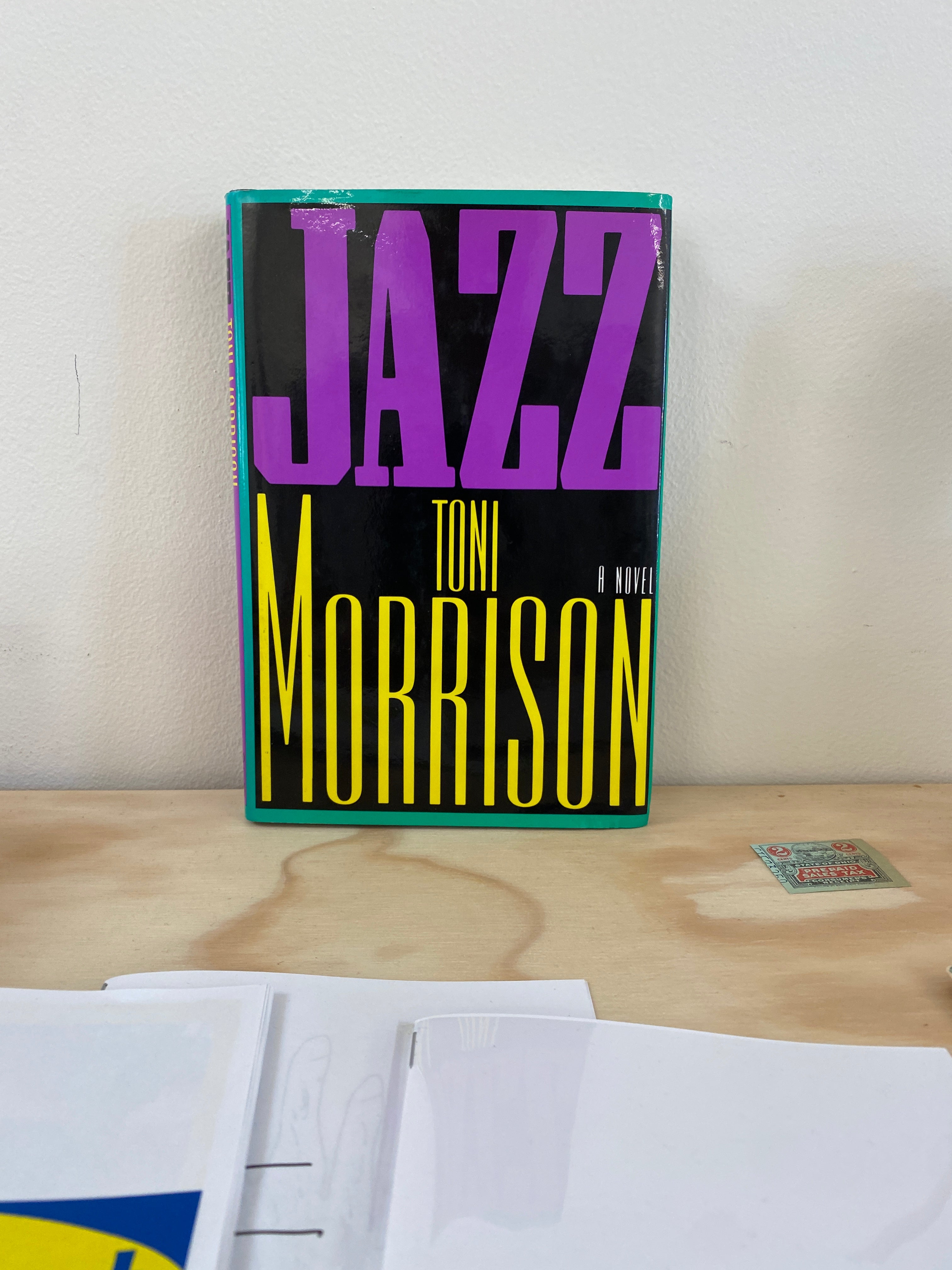 Jazz by Toni Morrison (1st Trade Edition Alfred A. Knopf Hardcover)