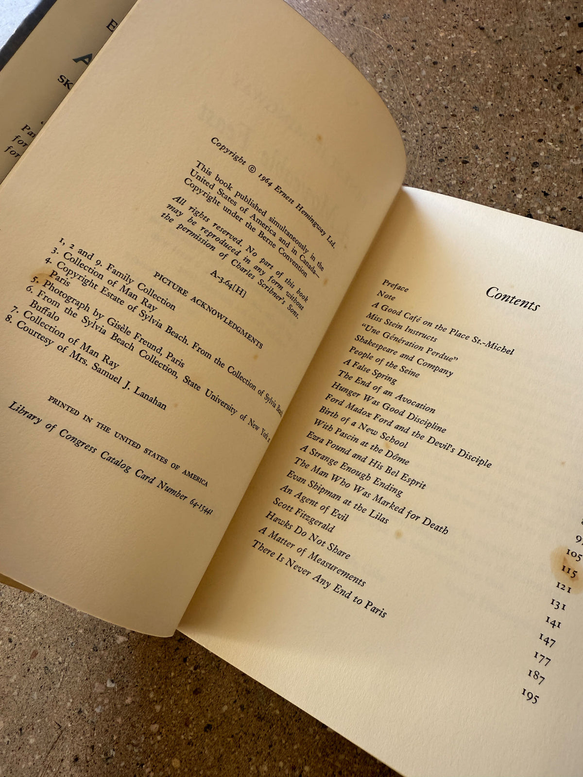 A Moveable Feast by Ernest Hemingway