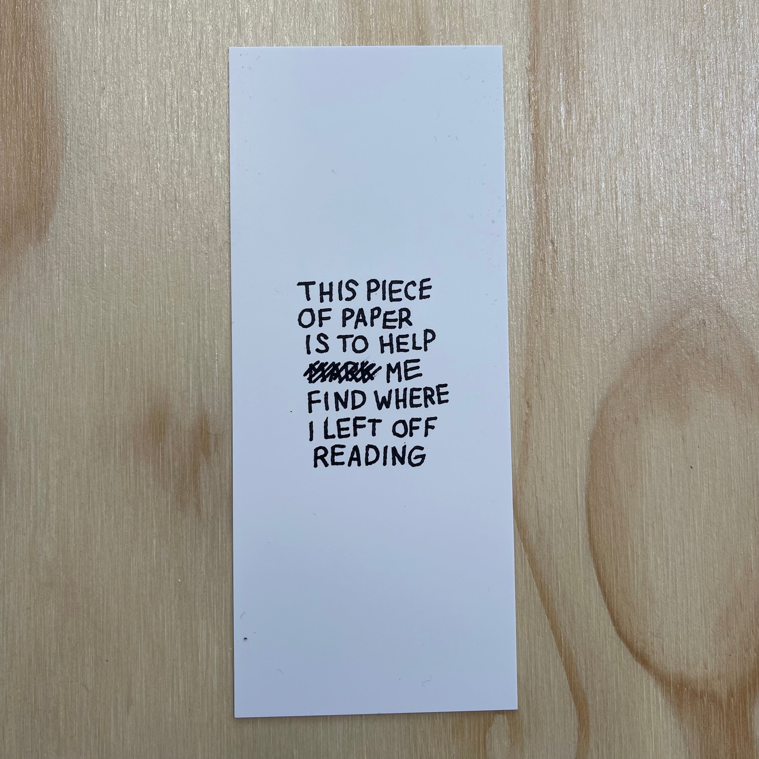 A Good Used Bookmark