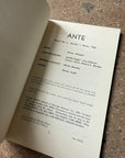 Ante: Volume 2, Number 1, Winter 1966 edited by Norma Almquist
