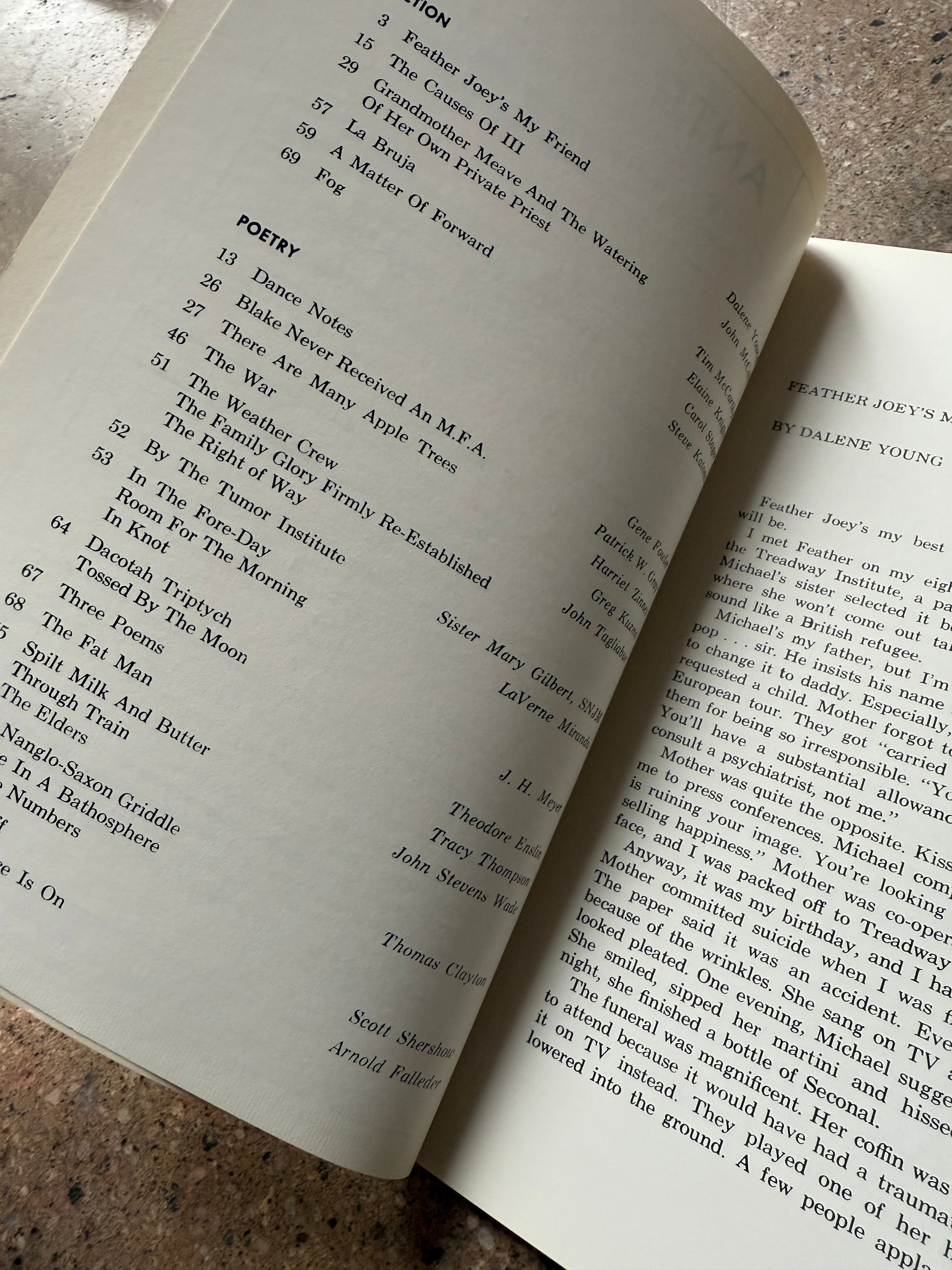 Ante: Volume 4, Number 1, Spring 1968 edited by Isabelle Ziegler