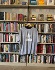 Street Grandma x AGUB Star Reader Tee (Round 4, Heather Gray Star)