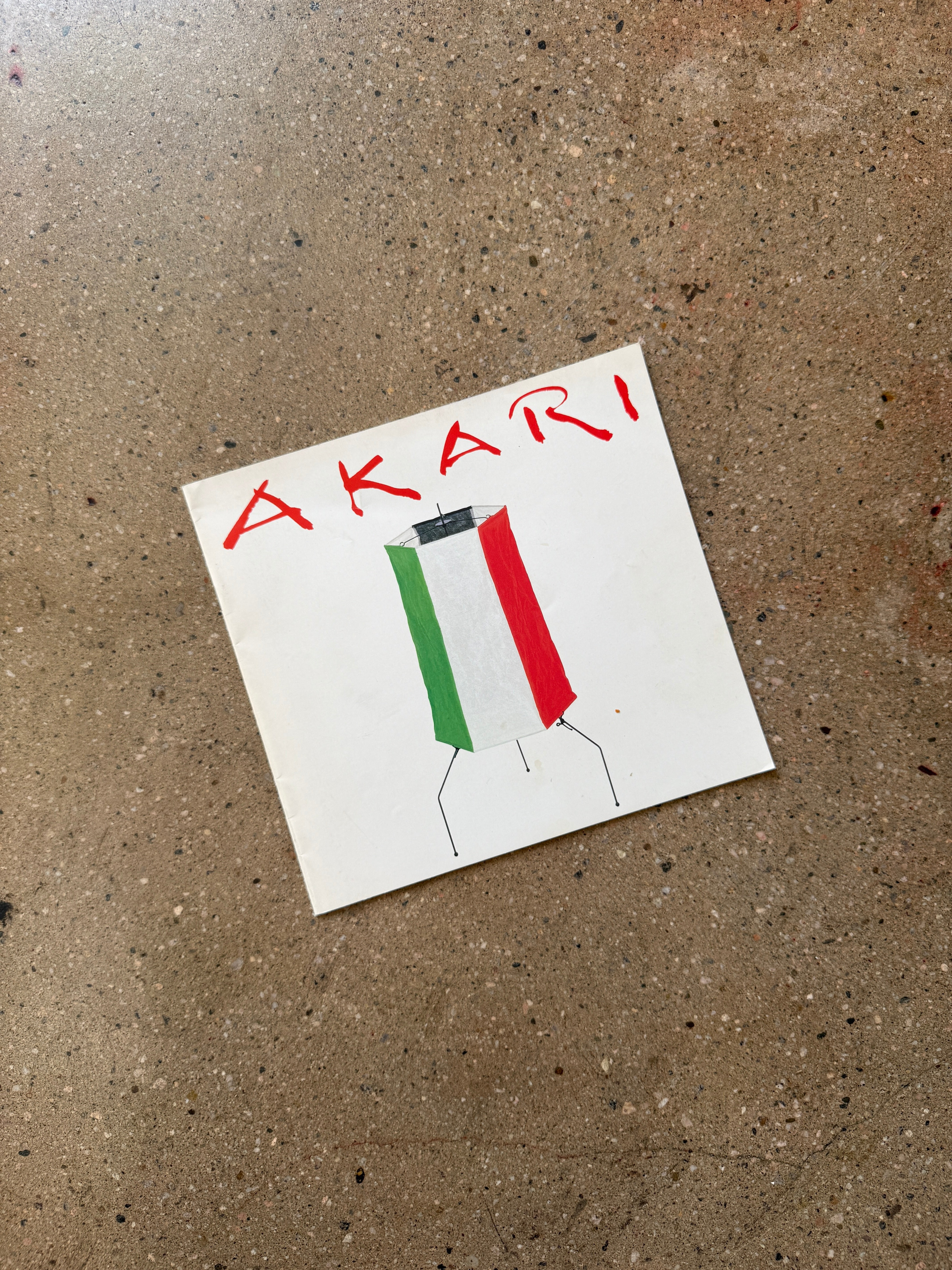 希少本　isamu noguchi イサムノグチ　akari 写真集　book Akari by Isamu Noguchi – A Good Used Book