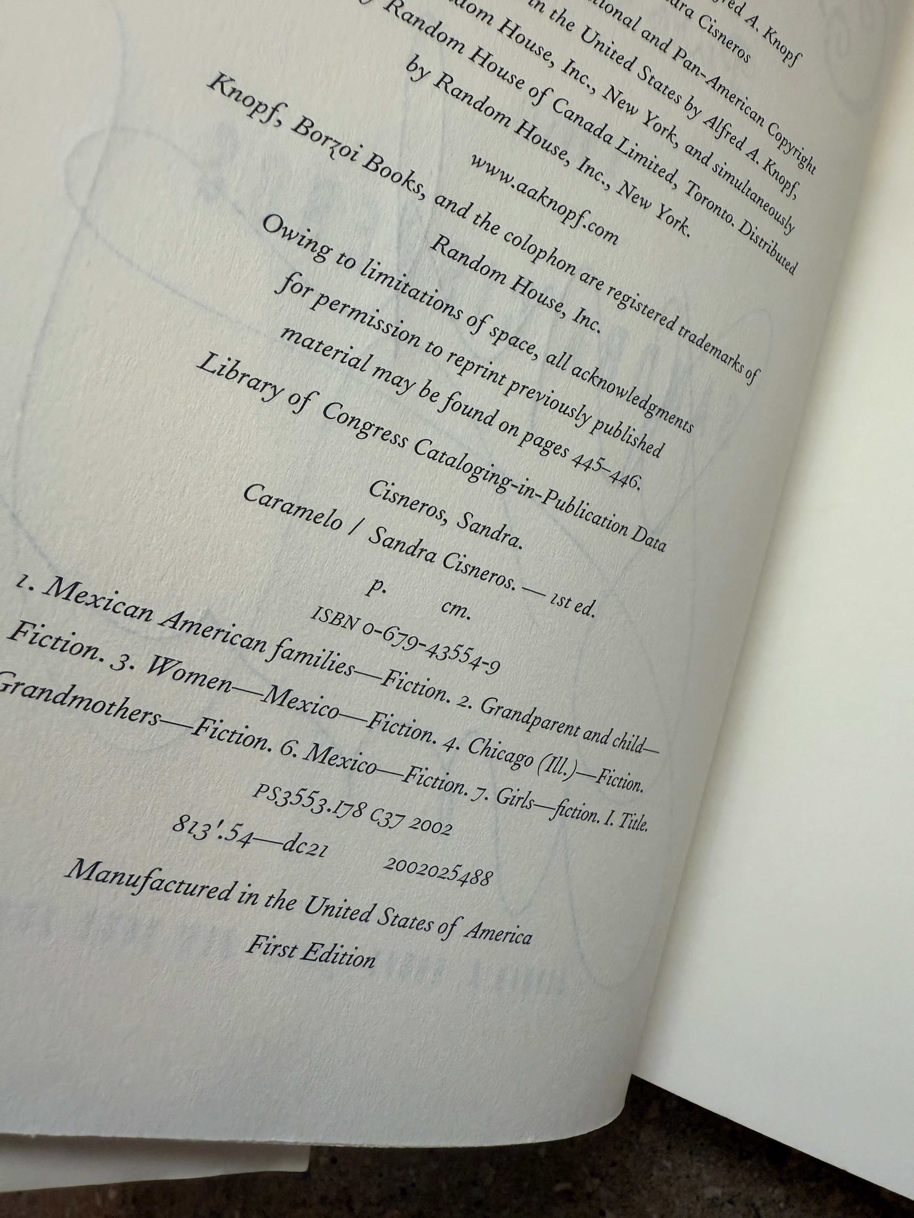 Caramelo by Sandra Cisneros
