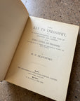The Key to Theosophy by H.P. Blavatsky