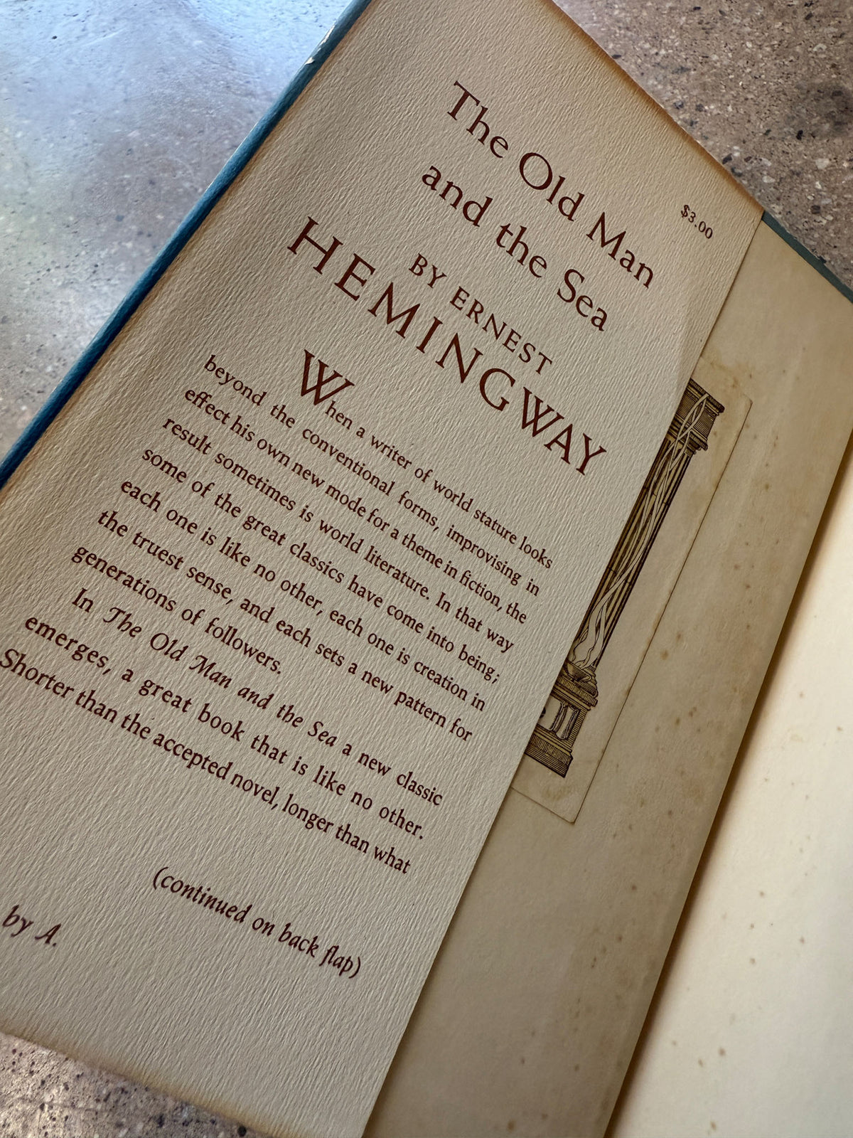The Old Man and the Sea by Ernest Hemingway