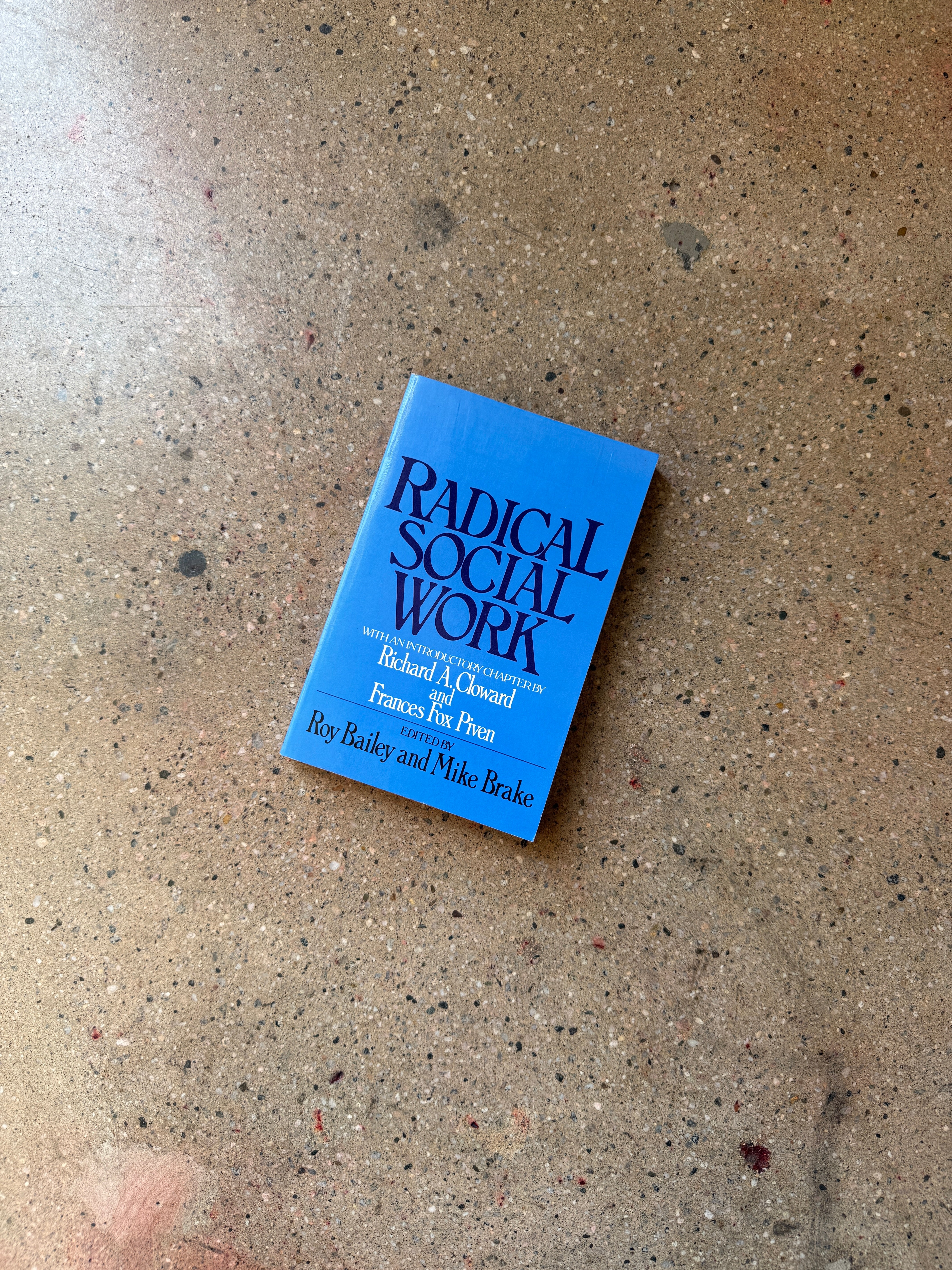 Radical Social Work by Roy Bailey