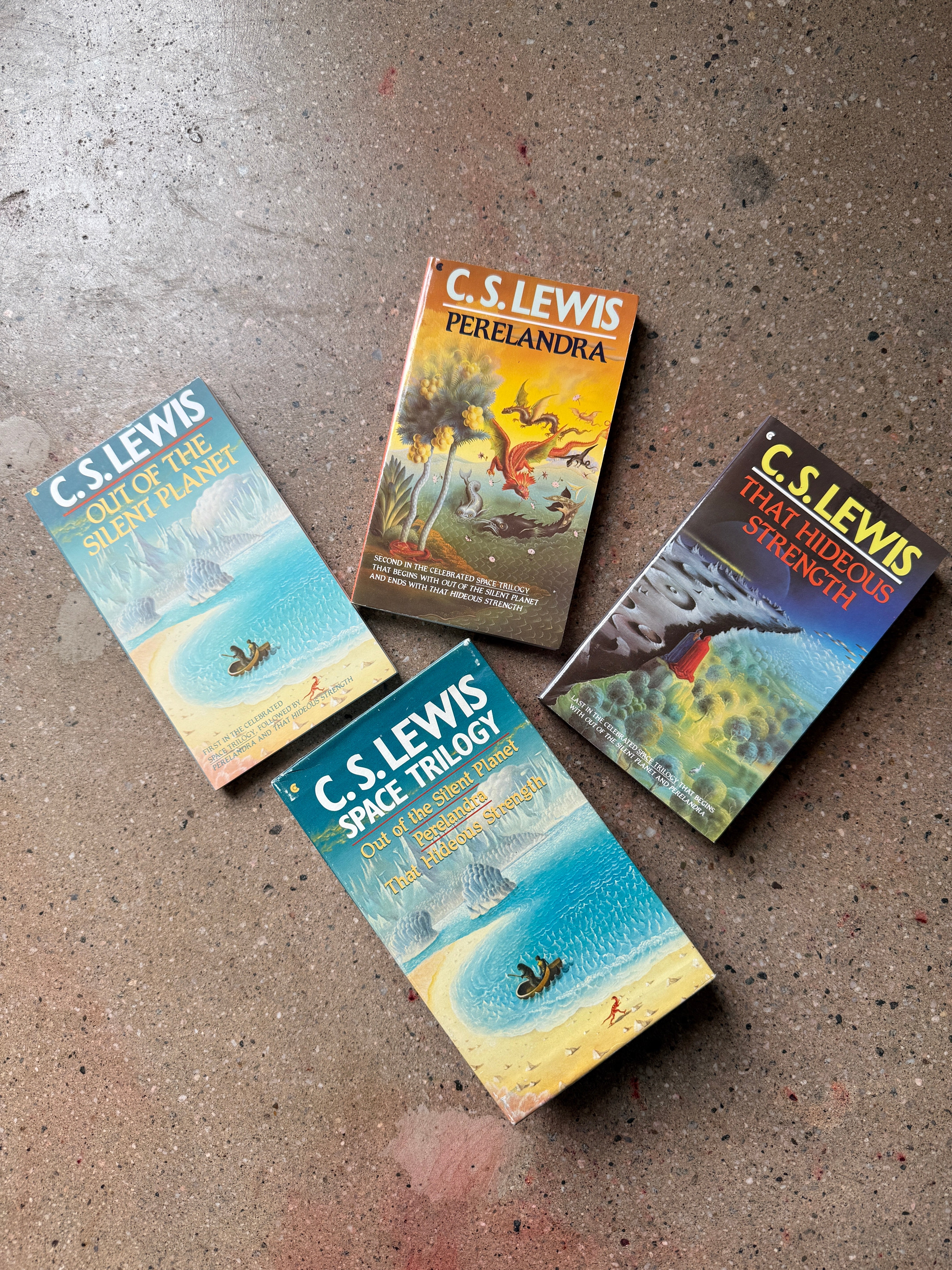 Space Trilogy by C.S. Lewis (Collier Paperback Set)