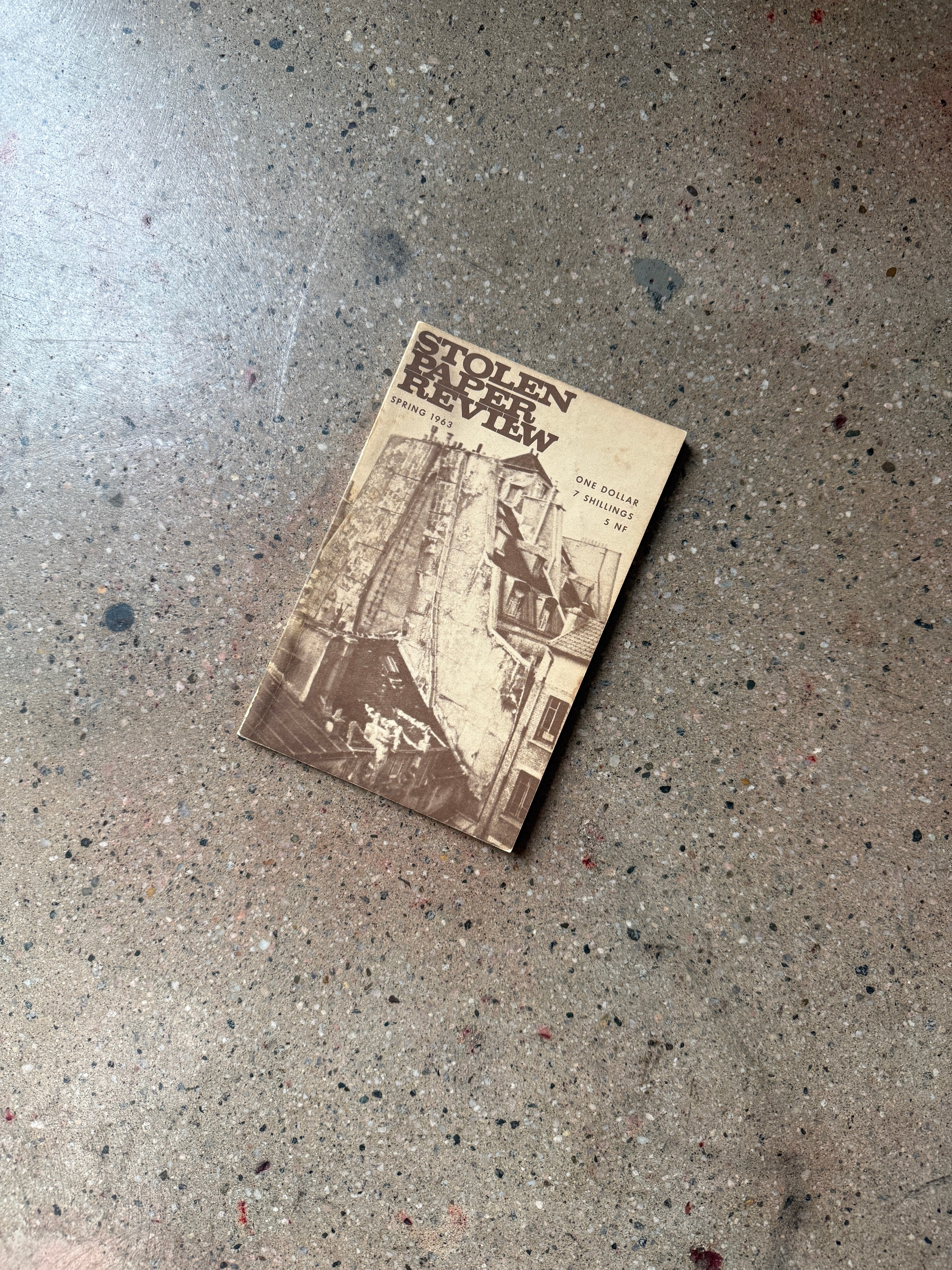 Stolen Paper Review Spring 1963 by Various Authors