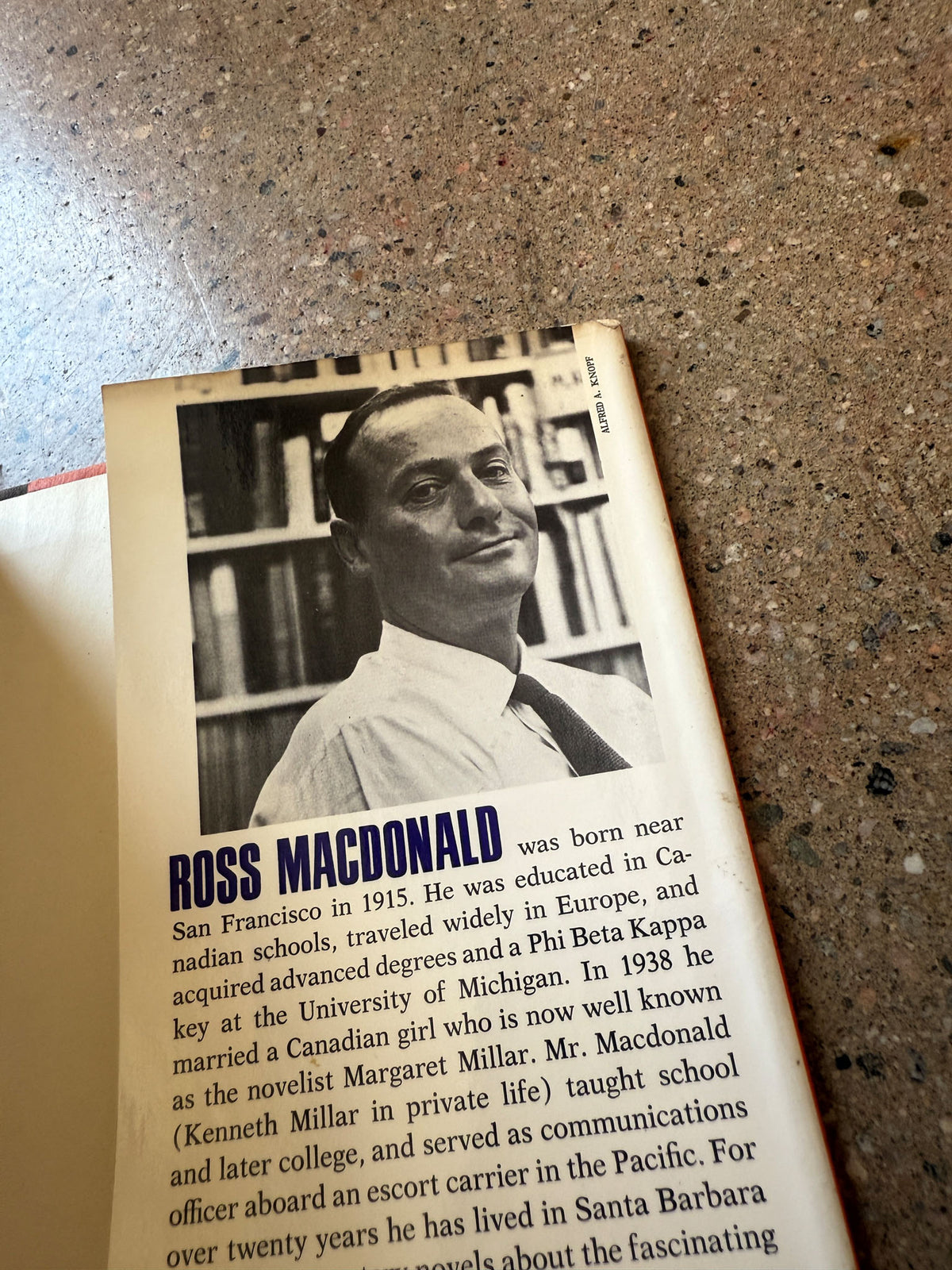The Underground Man by Ross Macdonald