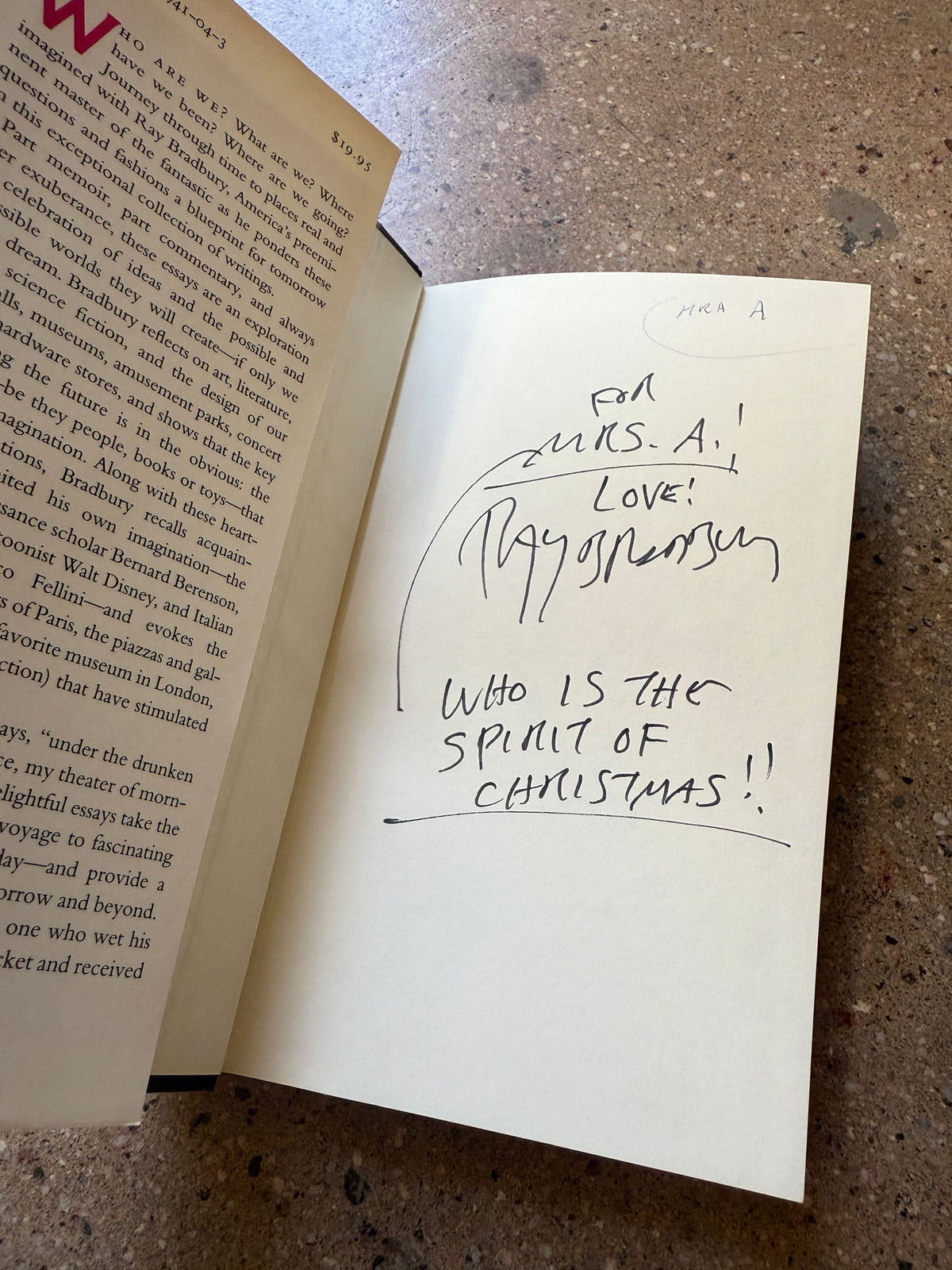 Yestermorrow by Ray Bradbury