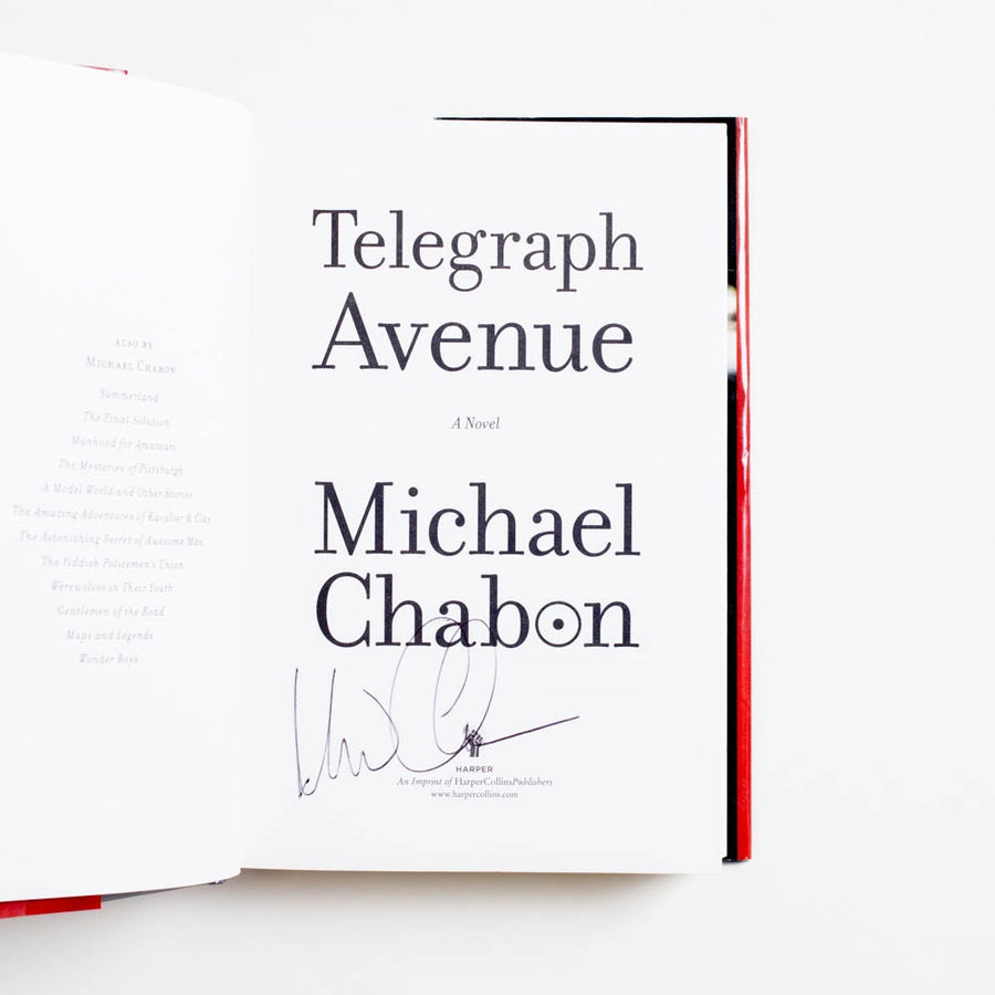 Telegraph Avenue (Signed 1st Edition) by Michael Chabon