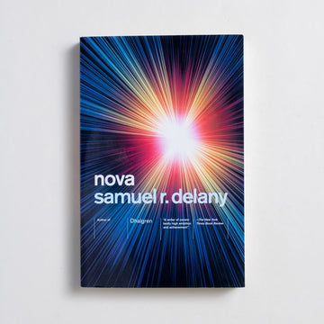 Nova (Trade) by Samuel R. Delany, Vintage, Trade Softcover from A GOOD USED BOOK. An early writer for the steampunk genre, for afrofuturism, 
and for queer literature, Samuel R. Delany is an author 
whose name deserves to be on the lips of Science Fiction.  2002 1st Printing Genre 