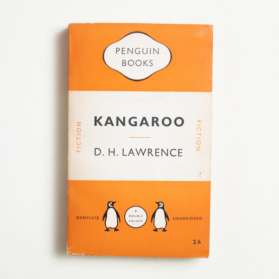 Kangaroo by D.H. Lawrence, Penguin Books, Paperback from A GOOD USED BOOK.  1950 No Stated Printing Literature 