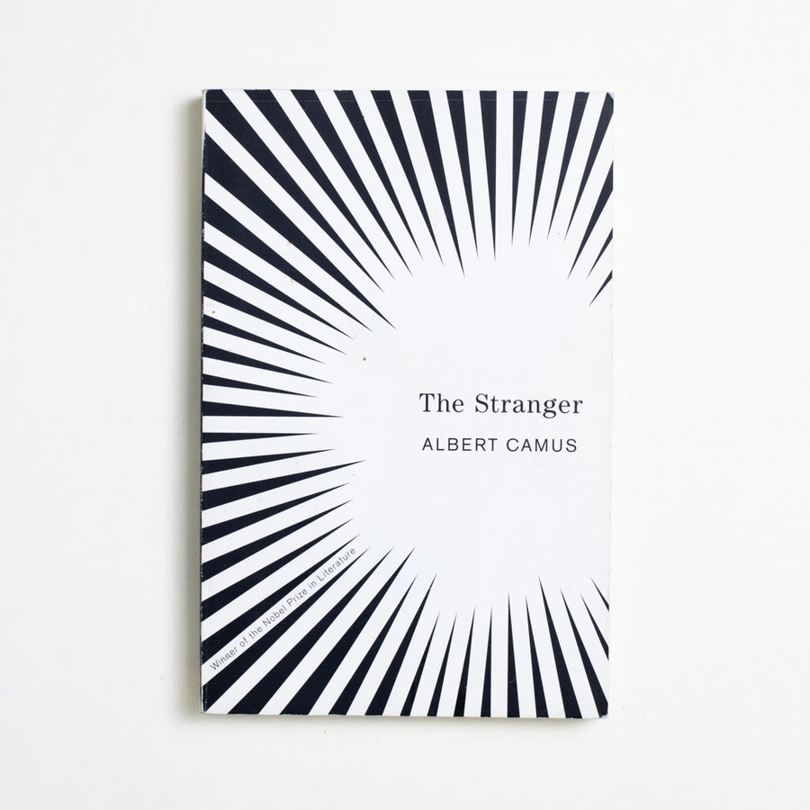 The Stranger (Trade) by Albert Camus, Vintage International, Trade Softcover from A GOOD USED BOOK.  1989 49th Printing Literature 
