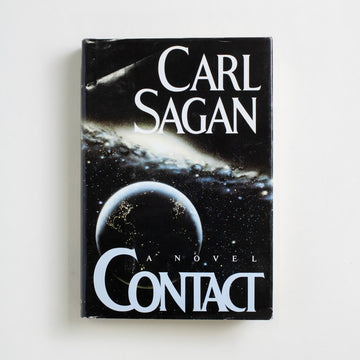 Contact (Hardcover) by Carl Sagan, Simon & Schuster, Hardcover w. Dust Jacket from A GOOD USED BOOK. Carl Sagan wrote 