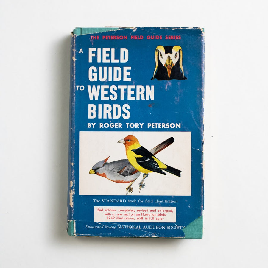A Field Guide to Western Birds by Roger Tory Peterson, Riverside Press, Small Hardcover w. Dust Jacket from A GOOD USED BOOK. 