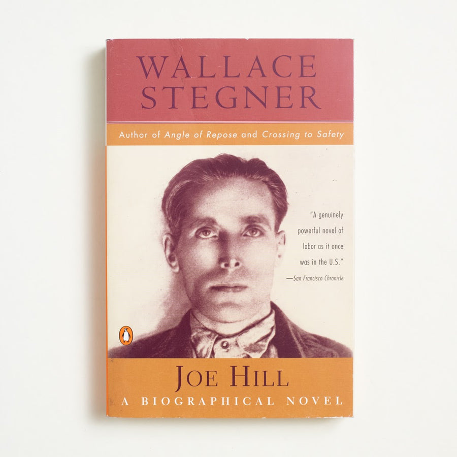 Joe Hill by Wallace Stegner, Penguin Books, Trade Softcover from A GOOD USED BOOK.  1990 14th Printing Literature 