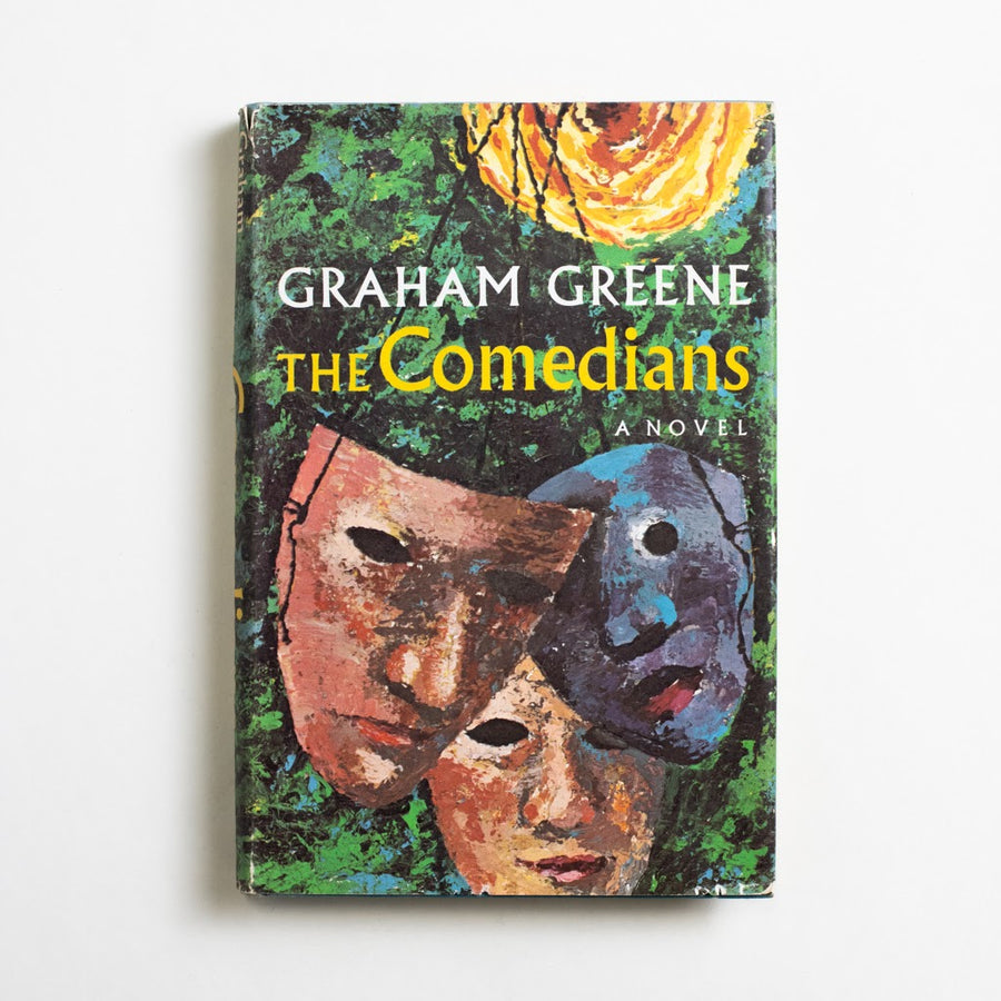 The Comedians (Hardcover) by Graham Greene, Viking Press, Hardcover w. Dust Jacket from A GOOD USED BOOK.  1966 Book Club Edition Literature 