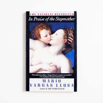 In Praise of the Stepmother (1st Printing) by Mario Vargas Llosa, Penguin Books, Trade.  A Good Used Book is an Independent online bookstore selling New, Used and Vintage books based in Los Angeles, California. AAPI-Owned (Korean-American) Small Business. Free Shipping on orders $40+. 1991 1st Printing Literature Erotic Literature, Erotica, Latin American Literature