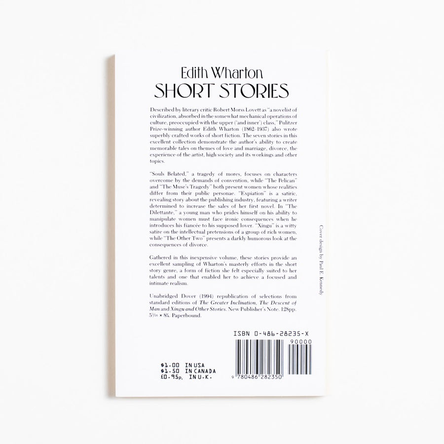 Short Stories (Trade) by Edith Wharton