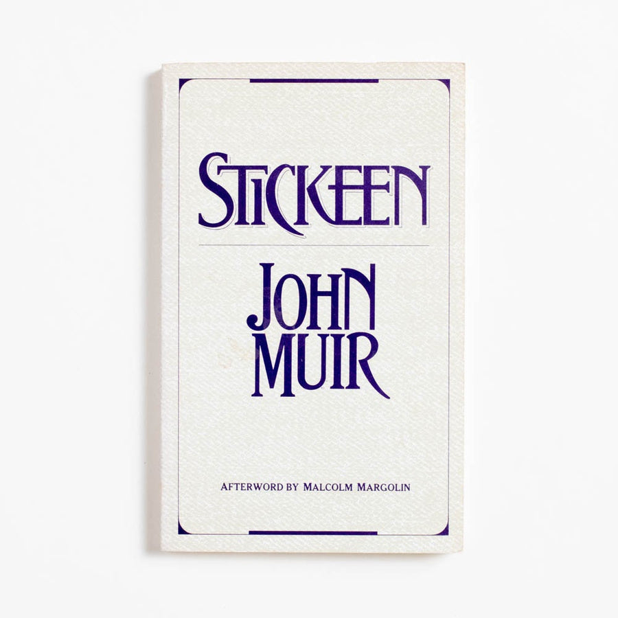 Stickeen (Heyday) by John Muir, Heyday Books, Paperback.  A Good Used Book is an Independent online bookstore selling New, Used and Vintage books based in Los Angeles, California. AAPI-Owned (Korean-American) Small Business. Free Shipping on orders $25+. Local Pickup available in Koreatown.  1981 Heyday Literature 