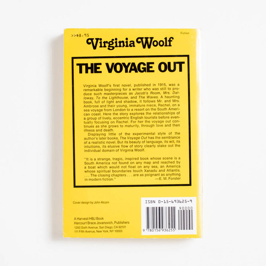 The Voyage Out (Harvest Trade) by Virginia Woolf