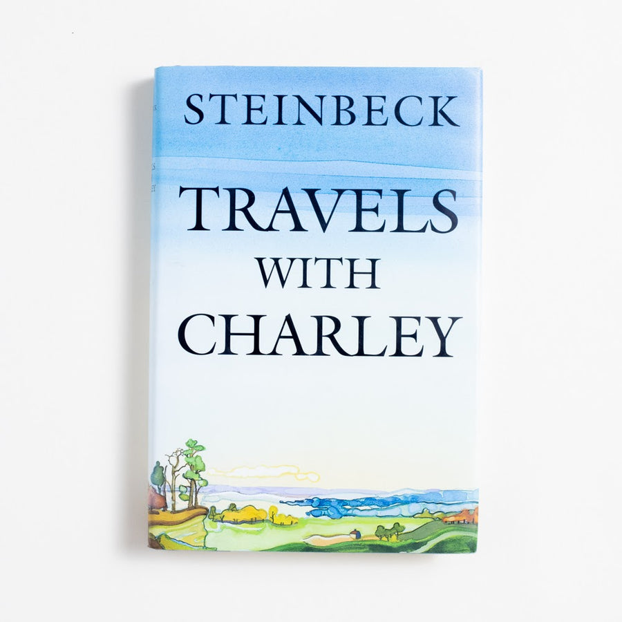 Travels with Charley (Book of the Month Club) by John Steinbeck, Book of the Month Club, Hardcover w. Dust Jacket. In this book, Steinbeck and his poodle set out
across America. Consider it a more mature 
