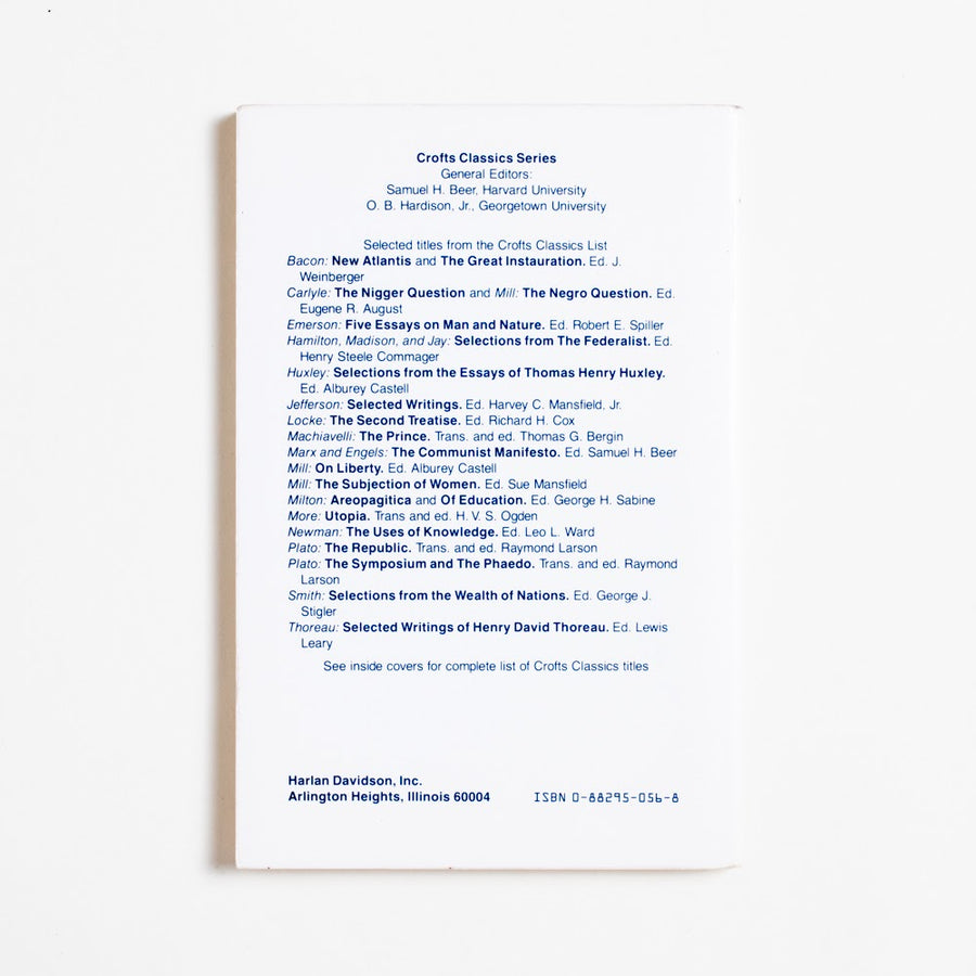 On Liberty (Small Trade) by John Stuart Mill