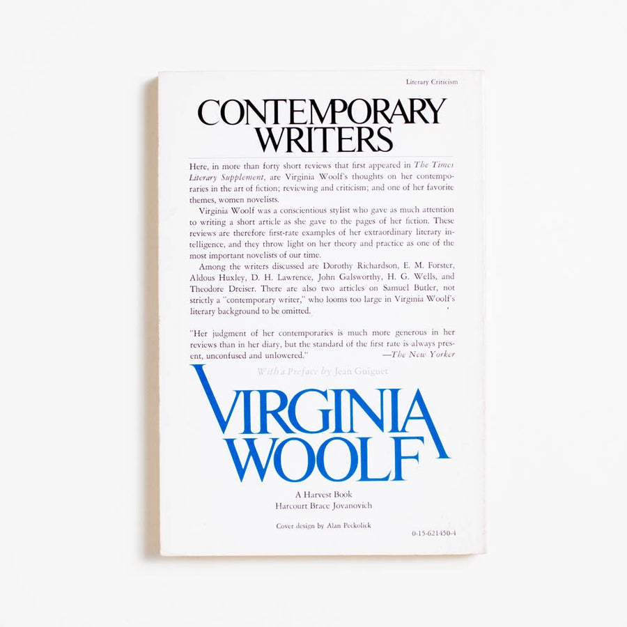 Essays on Twentieth-Century Books and Authors (1st Harvest Edition) by Virginia Woolf