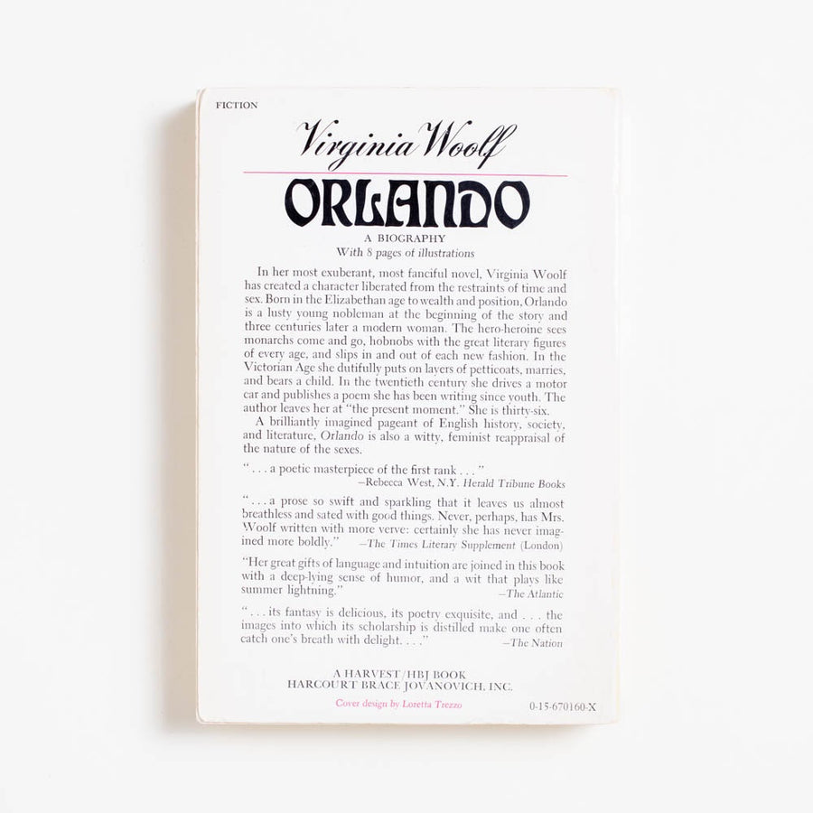 Orlando (Harvest Trade) by Virginia Woolf
