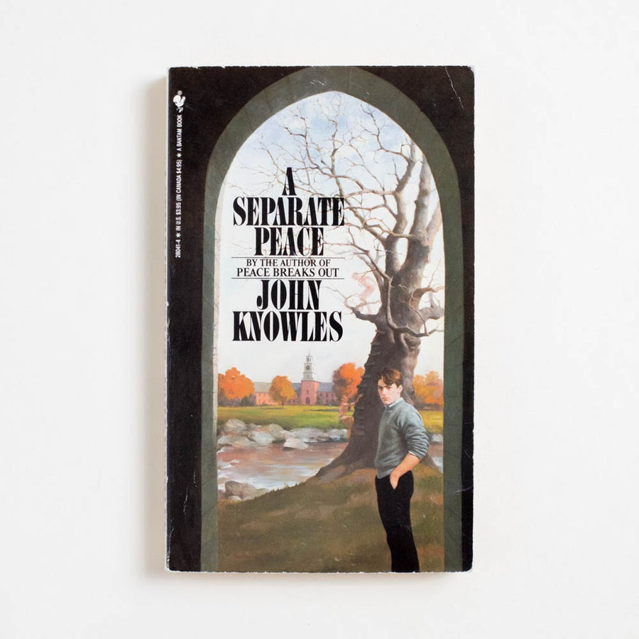 A Separate Peace (Paperback) by John Knowles, Bantam Books, Paperback.  A Good Used Book is an Independent online bookstore selling New, Used and Vintage books based in Los Angeles, California. AAPI-Owned (Korean-American) Small Business. Free Shipping on orders $25+. Local Pickup available in Koreatown.  1975 Paperback Literature Literary Fiction