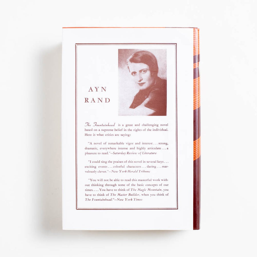 The Fountainhead (Bobbs-Merrill Hardcover) by Ayn Rand