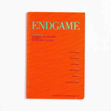 Endgame (Large Softcover) by Varioius Artists, The MIT Press, Large Softcover.  A Good Used Book is an Independent online bookstore selling New, Used and Vintage books based in Los Angeles, California. AAPI-Owned (Korean-American) Small Business. Free Shipping on orders $40+. 1986 Large Softcover Art 