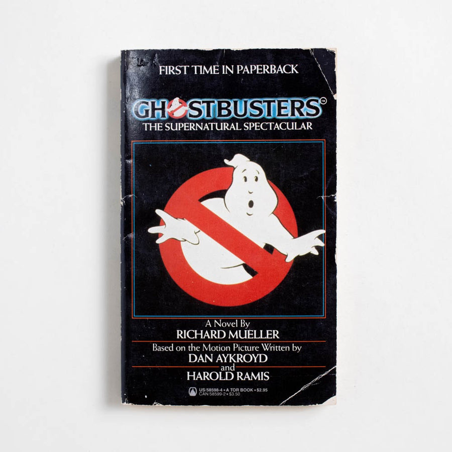 Ghostbusters: The Supernatural Spectacular (1st Tor Printing) by Richard Mueller, Tor Books, Paperback.  A Good Used Book is an Independent online bookstore selling New, Used and Vintage books based in Los Angeles, California. AAPI-Owned (Korean-American) Small Business. Free Shipping on orders $25+. Local Pickup available in Koreatown.  1985 1st Tor Printing Genre 