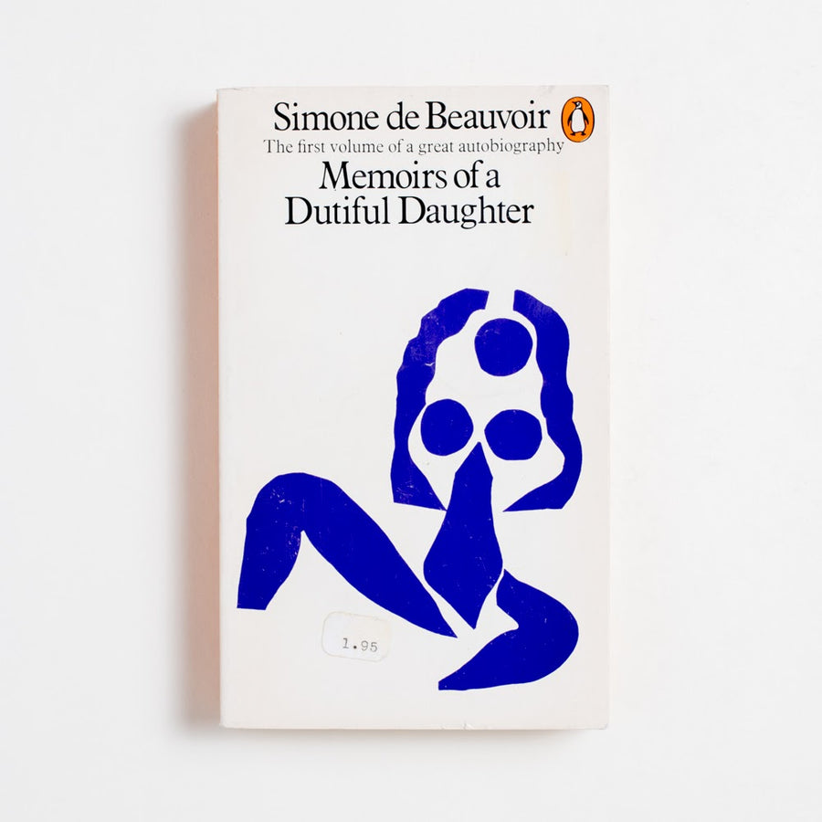 Memoris of a Dutiful Daughter (Penguin) by Simone de Beauvoir, Penguin Books, Paperback.  A Good Used Book is an Independent online bookstore selling New, Used and Vintage books based in Los Angeles, California. AAPI-Owned (Korean-American) Small Business. Free Shipping on orders $40+. 1959 Penguin Literature Sexuality, Identity, Feminism