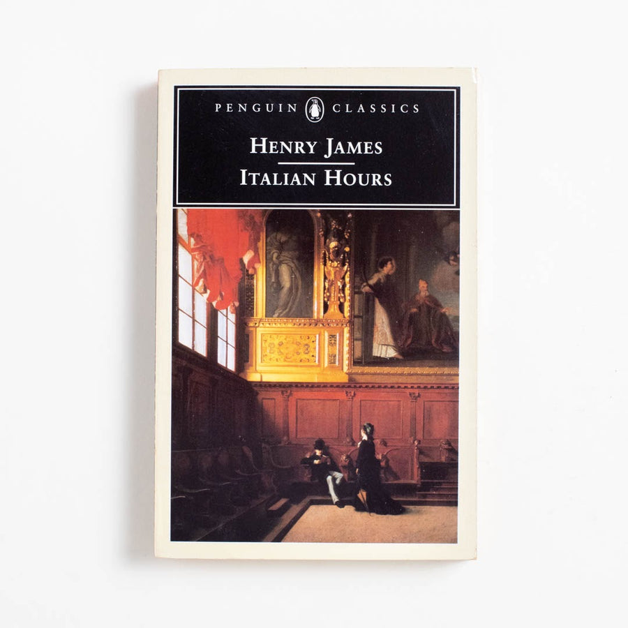 Italian Hours (Trade) by Henry James, Penguin Classics, Trade.  A Good Used Book is an Independent online bookstore selling New, Used and Vintage books based in Los Angeles, California. AAPI-Owned (Korean-American) Small Business. Free Shipping on orders $40+. 1995 Trade Classics Travel